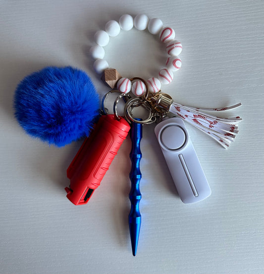 Baseball Self Defense Safety Keychain✨