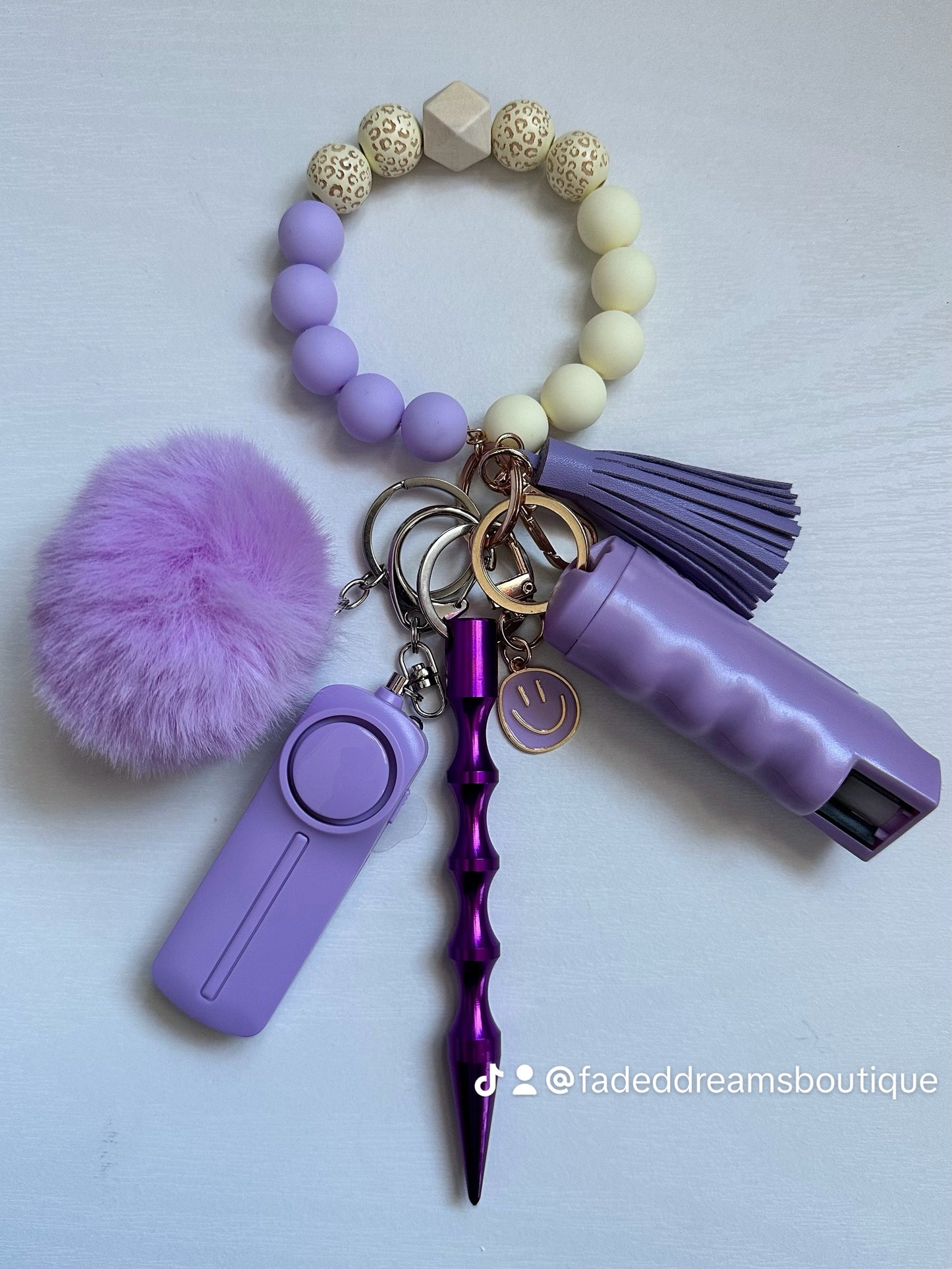 💜Self Defense Safety Keychain✨