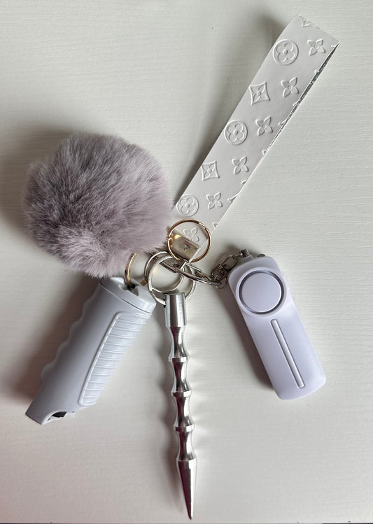 🤍Self Defense Safety Keychain🗡️