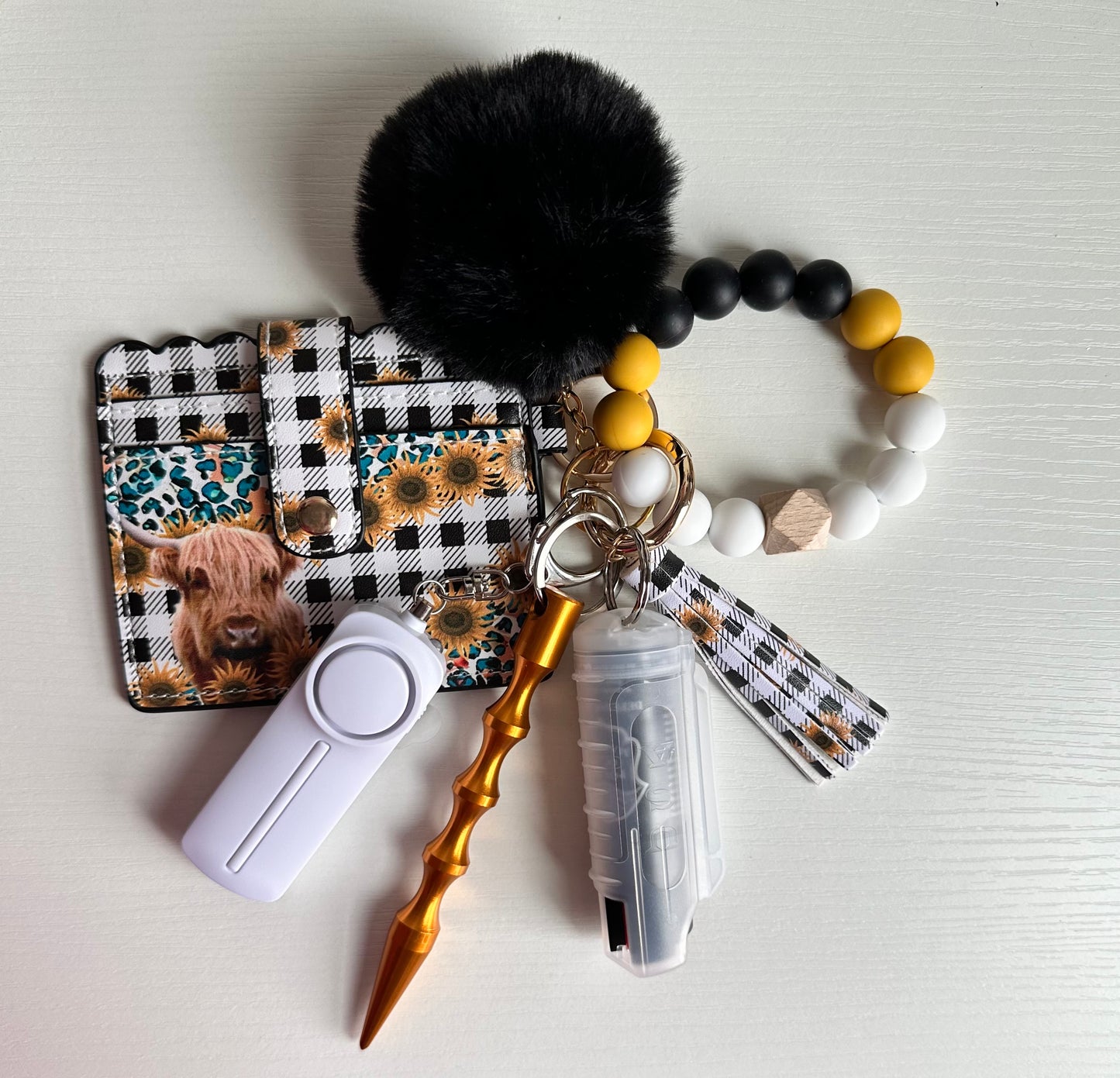 🖤Self Defense Safety Keychain🤍