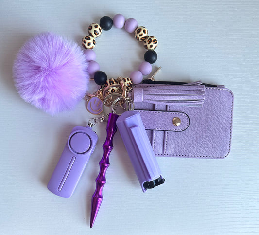 💜Self Defense Safety Keychain🖤