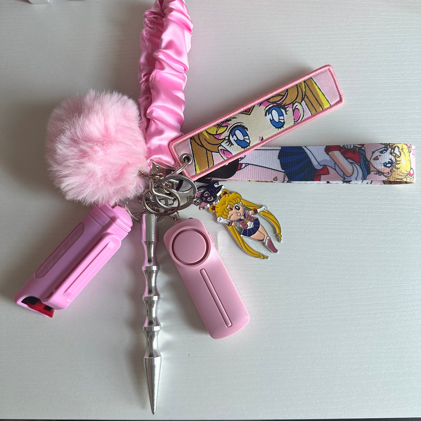 Anime Self Defense Safety Keychain🌙