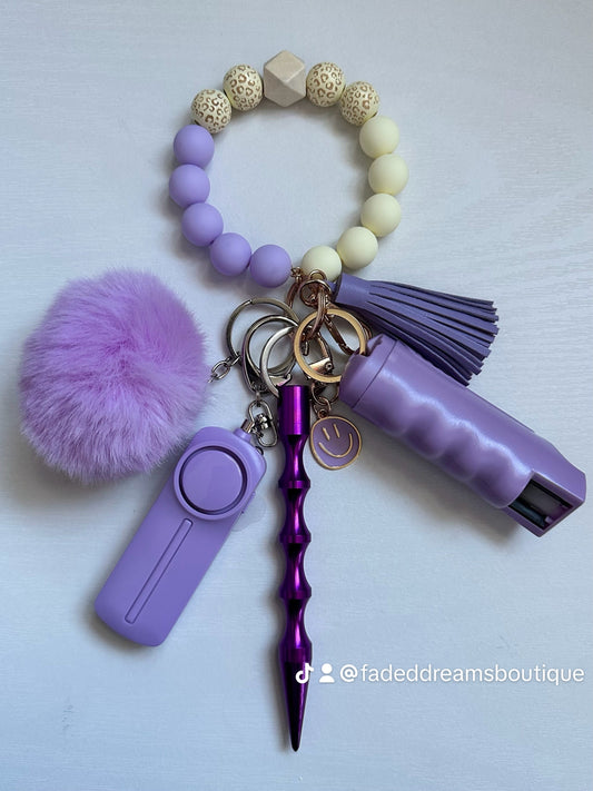 💜Self Defense Safety Keychain✨